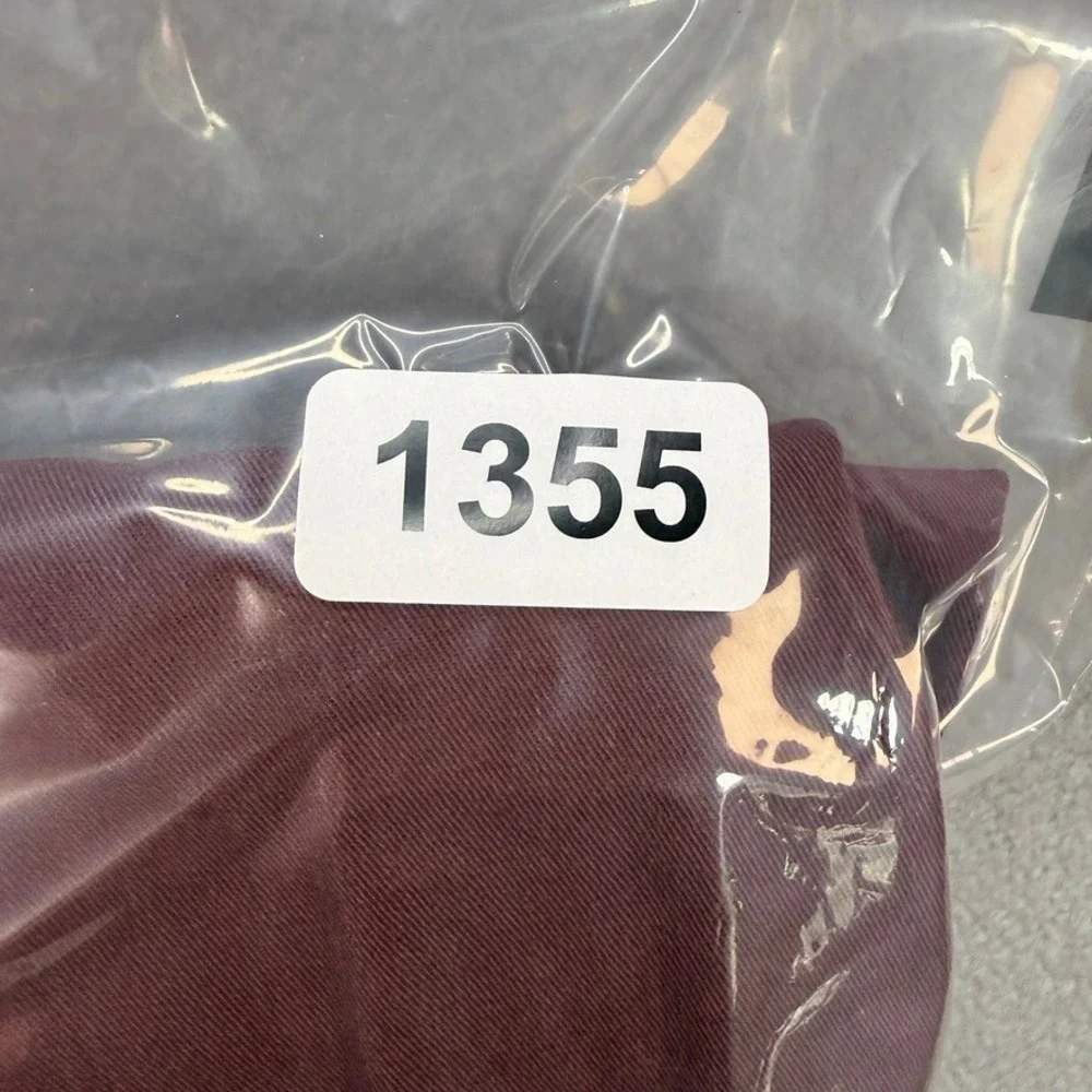Polo Ralph Lauren Pants Chino Stretch Slim Fit 32 (FIT 32x28) Burgundy Preppy
